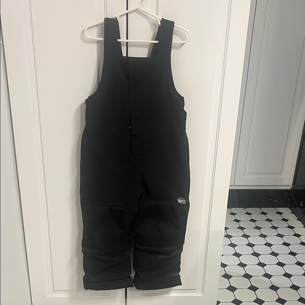REI Kids Black Overalls